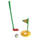 Jeu de Golf en Plastique Caddy 9 pièces