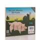 Puzzle 3D en Bois Animaux de la ferme Junior Knows