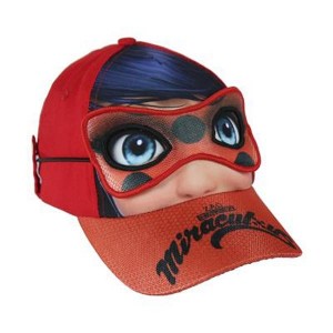 Casquette enfant avec masque Lady Bug 818 (53 cm)