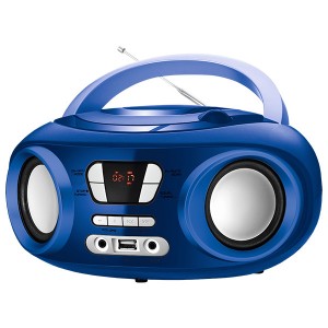 Radio-CD Bluetooth MP3 9" BRIGMTON W-501 USB Bleu