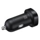 Chargeur USB pour Voiture Samsung 222170 Noir