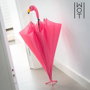 Parapluie avec Trépied Flamant Rose Wagon Trend