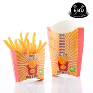 Ensemble de boîtes pour Frites BBQ Classics (Pack de 8)