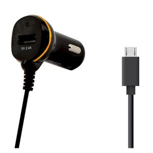 Chargeur de voiture Ref. 138208 USB Micro USB Noir