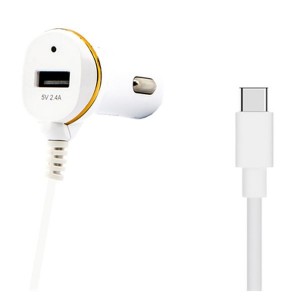 Chargeur de voiture Ref. 138239 USB Blanc