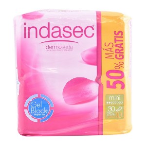 Compresses pour Incontinence Dermoseda Mini Indasec