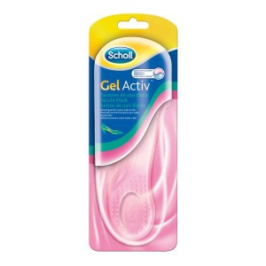 Semelles Gel Active Scholl Talons Hauts Utilisation Quotidienne 