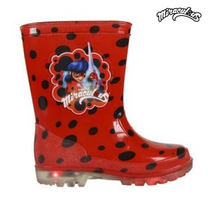 Bottes en Caoutchouc pour Enfants avec LED Lady Bug 8180 (taille 28)