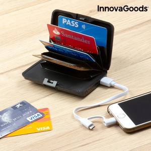 Porte-Cartes de Sécurité et Power Bank InnovaGoods