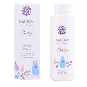 Huile corps nourrissante pour bébés Baby Relaxing Naobay (200 ml)