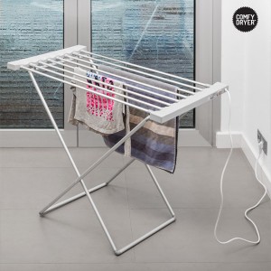 Étendoir à Linge Électrique Comfy Dryer Max (8 Barres)