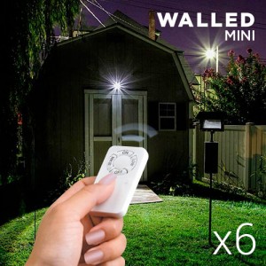 Spots LED WalLED Mini à Télécommande (pack de 6)