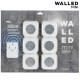 Spots LED WalLED Mini à Télécommande (pack de 6)