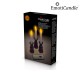 Bougies LED Ambiance Romantique EmotiCandle (pack de 3)