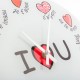 Horloge Murale Multilingue I Love You