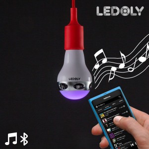 Ampoule LED Multicouleur Bluetooth avec Haut-Parleur Ledoly C2000