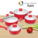 Batterie de Cuisine Ceramic Chef Pan (8 pièces)