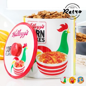 Boîte Vintage Métallique Kellogg's