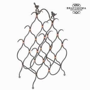 Range Bouteilles Fer (54 x 34 x 17 cm) - Collection Art & Metal by Bravissima Kitchen