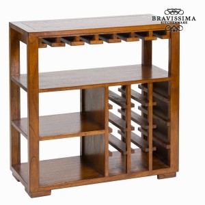 Range Bouteilles Bois mindi (82 x 80 x 35 cm) - Collection Serious Line by Bravissima Kitchen