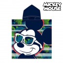 Serviette-Poncho à Capuche Mickey