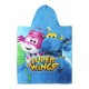 Serviette Poncho Bleue à Capuche de Super Wings